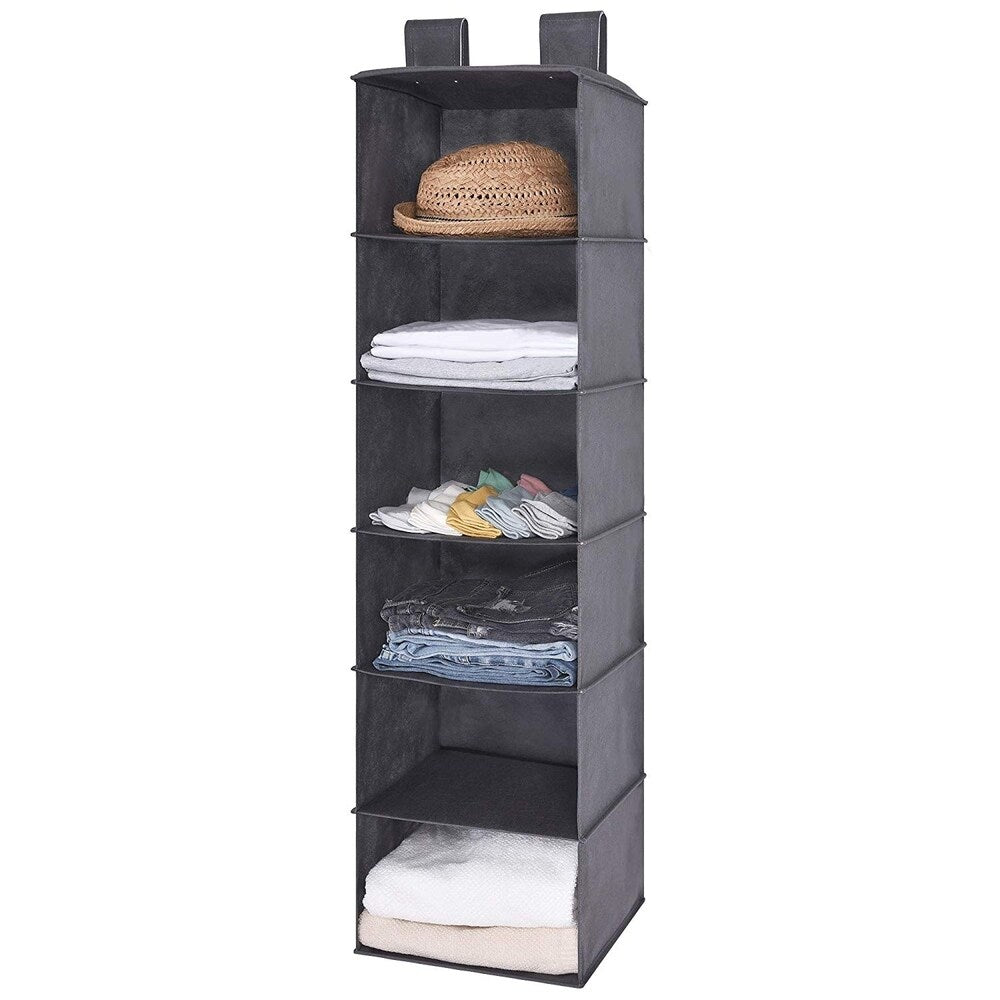 StorageWorks 6-Shelf Hanging Closet Organizer