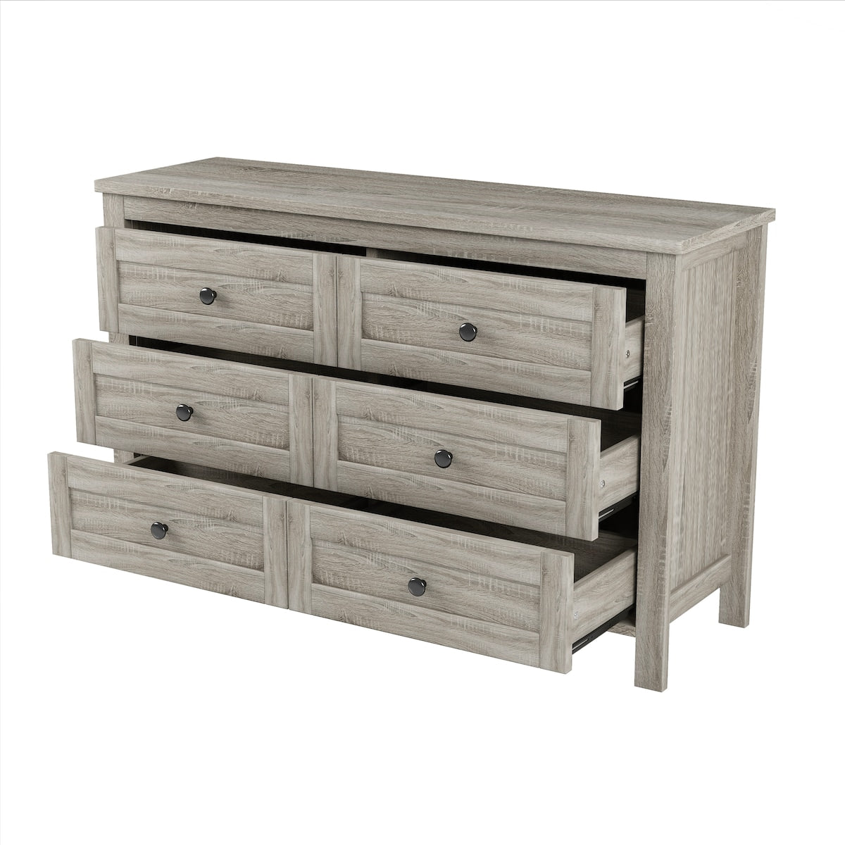 6 drawer 15.7 in. Wide Dresser