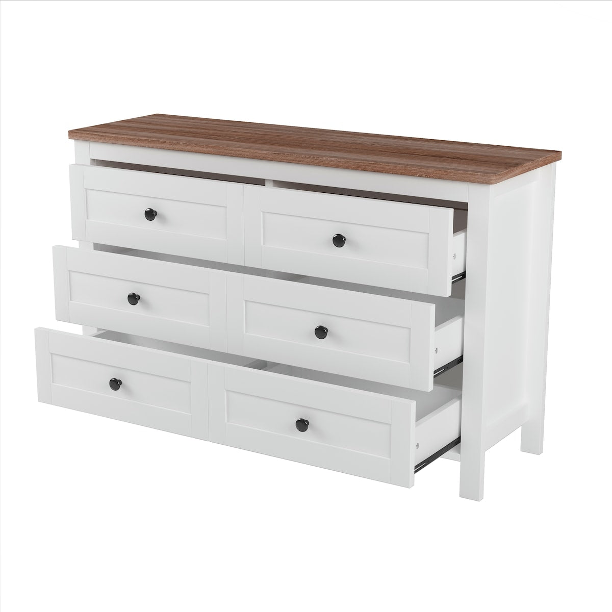 6 drawer 15.7 in. Wide Dresser