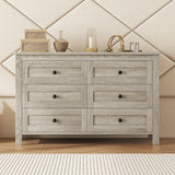 6 drawer 15.7 in. Wide Dresser