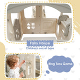 6 in 1 Toddler Slide and Swing Set