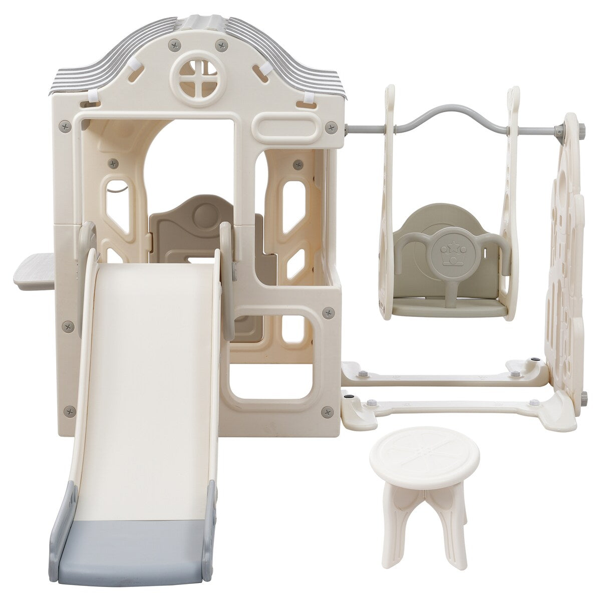 6 in 1 Toddler Slide and Swing Set