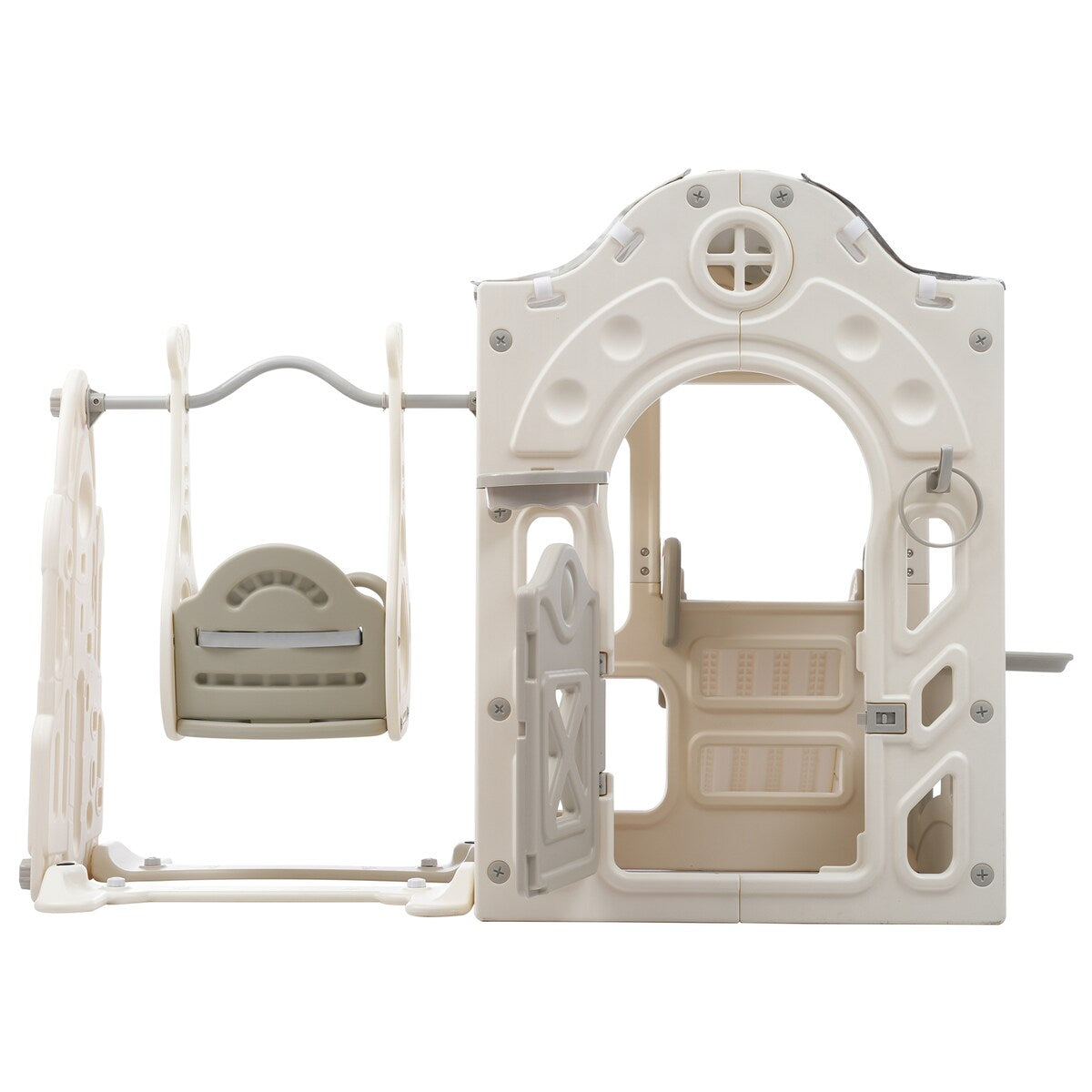 6 in 1 Toddler Slide and Swing Set