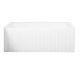 Kingston Brass 60-Inch Acrylic Alcove Tub