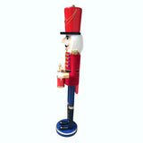 60-inch Deluxe Nutcracker Drummer Soldier