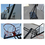 60-Inch Portable Basketball Hoop System with 8-10 ft. Height Adjustable
