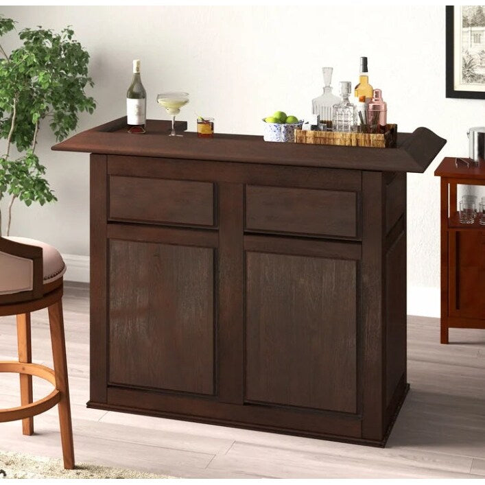 60 Inch Wood Dry Bar