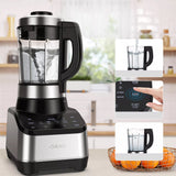 60 Ounce 1000 Watts High Speed Cooking Blender in Stainless Steel with Glass Jar