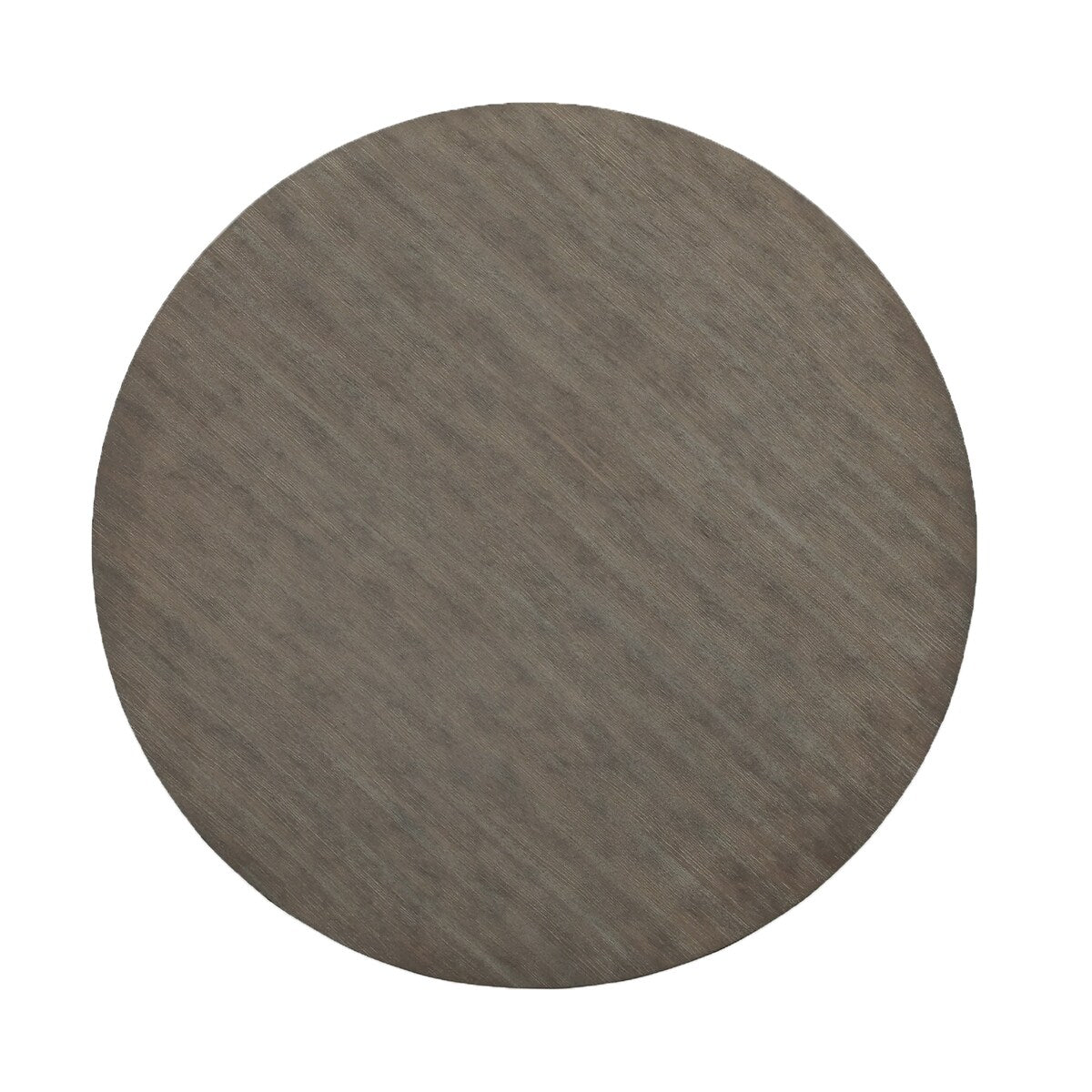 60-inch Round Wooden Dining Table with Pedestal Base in Oak