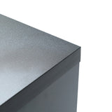 60"Black Floating TV Console, TV Stands with Shelves