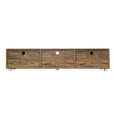 63 inch TV Stand Media Center with 2 Large-Capacity Side Door Cabinet