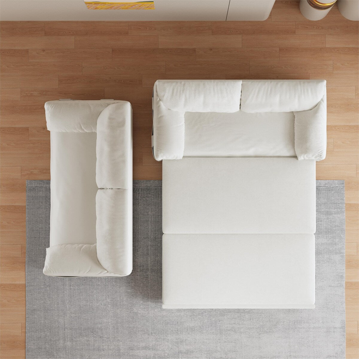 63.8" Queen Pull Out Sofa Bed, 3-in-1 Convertible Sleeper Sofa with Side Storage,Multi-Functional Velvet Loveseat Bed