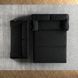 63.8" Queen Pull Out Sofa Bed, 3-in-1 Convertible Sleeper Sofa with Side Storage,Multi-Functional Velvet Loveseat Bed