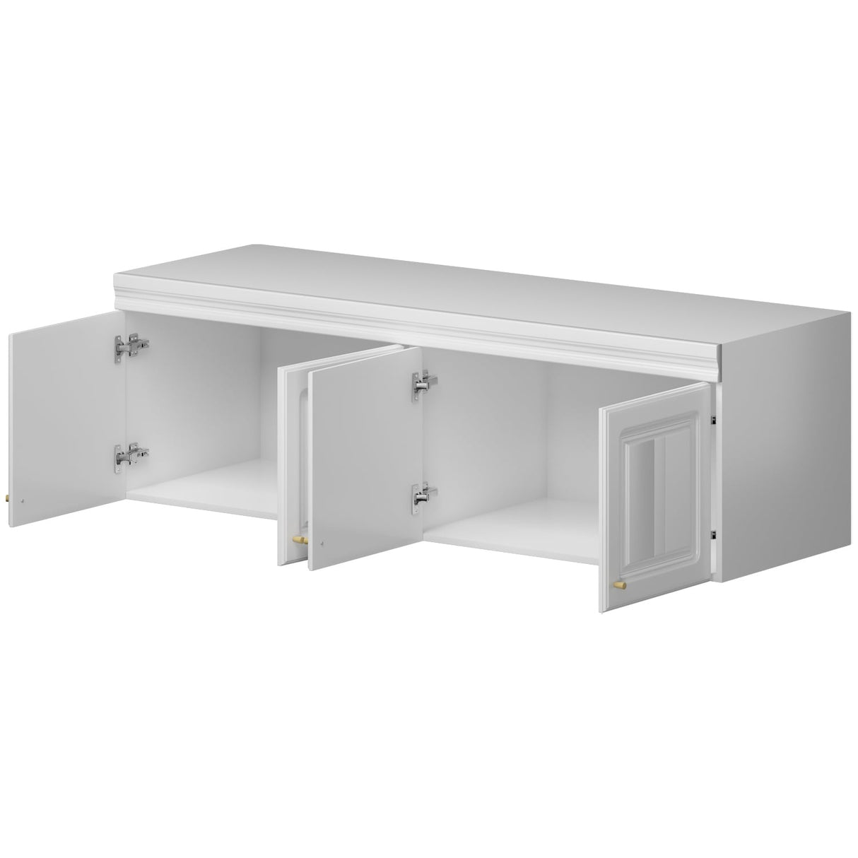 63"W Top Cabinet Maximize Closet Space Overhead Wardrobe Storage Unit