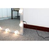 63"×24" 3 Color Modes Lighted Standing Floor Full Length Mirror for Dressing Room, Bedroom
