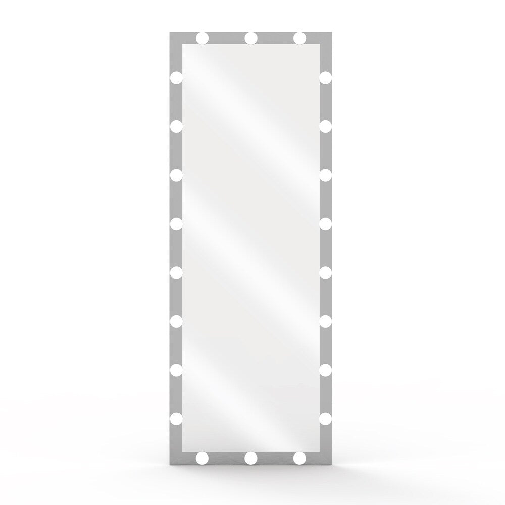 63"×24" 3 Color Modes Lighted Standing Floor Full Length Mirror for Dressing Room, Bedroom