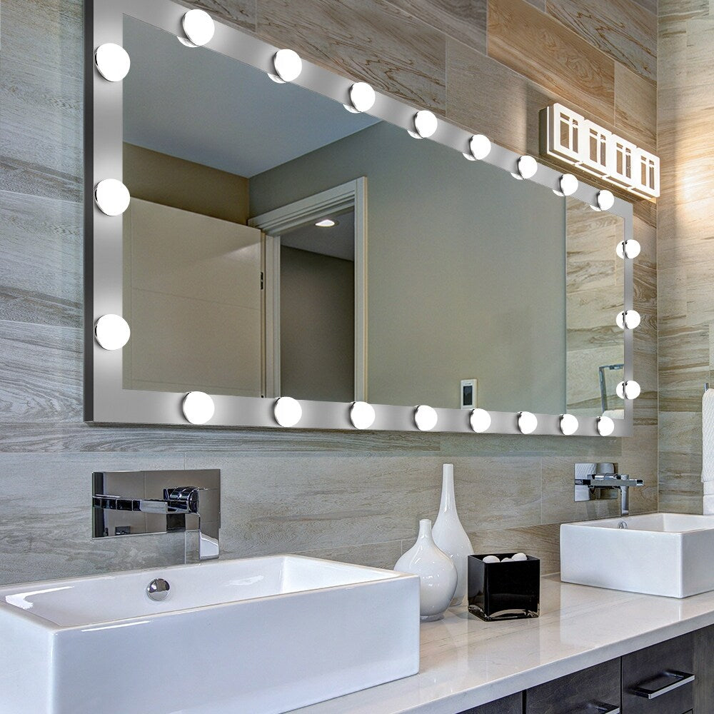 63"×24" 3 Color Modes Lighted Standing Floor Full Length Mirror for Dressing Room, Bedroom