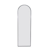 63x20 inch metal arch stand full length mirror