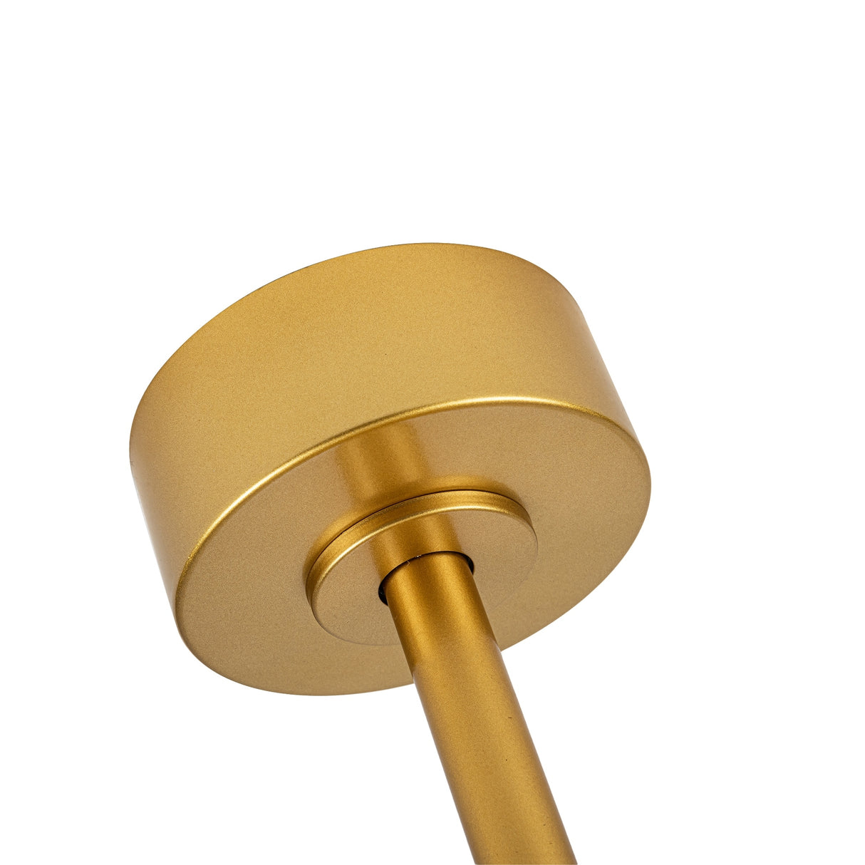 65 Inch Gold Large LED Ceiling Fan with Light and Remote(6-Blade)