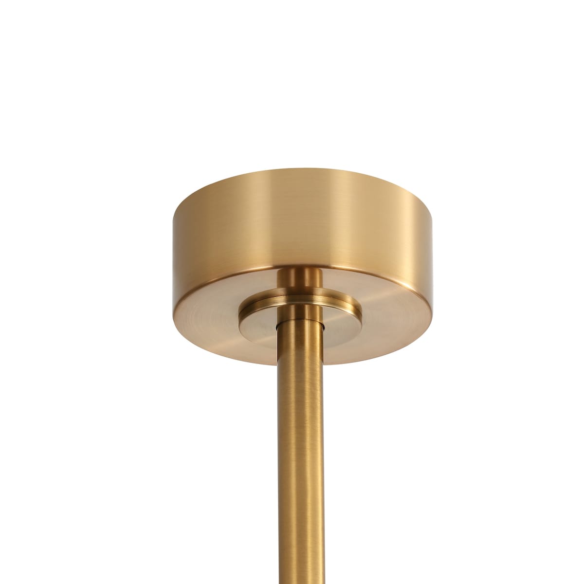 65 Inch Gold Morden Ceiling Fan with Light Remote(8-Blade)