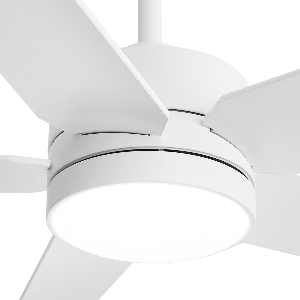 65-in Gold Color-changing Indoor Chandelier Ceiling Fan with Light and Remote (5-Blade)