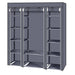 69" Portable Closet Wardrobe Storage Organizer Rack
