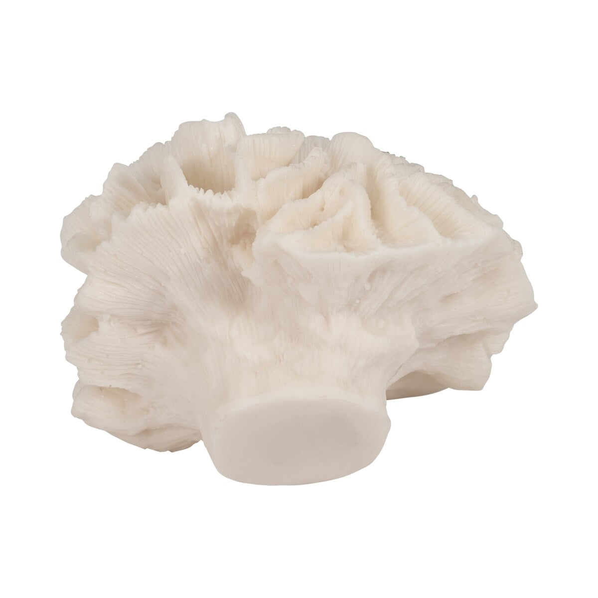 Sagebrook Home Coral Object, Ivory, Tranquil Waters