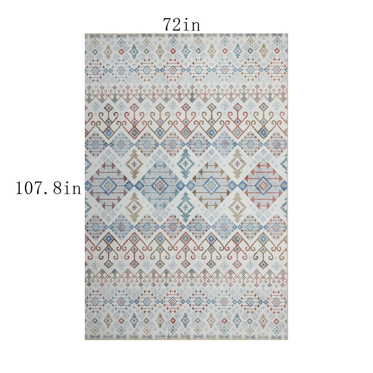 6' x 9'Imitation cashmere carpet For Livingroom（Area Rugs） - 6' x 9'