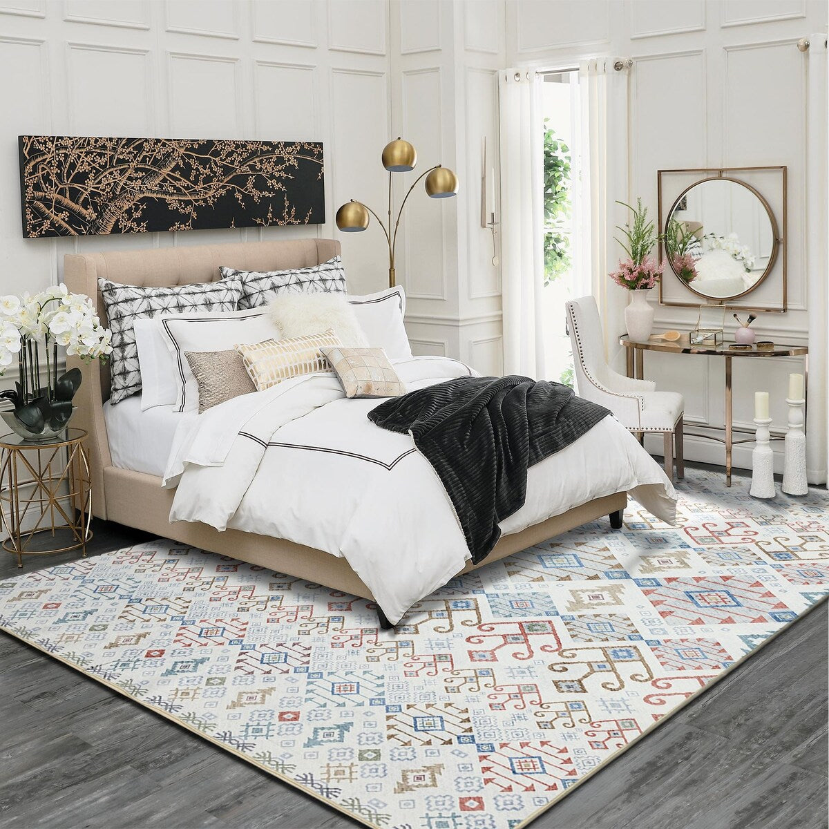 6' x 9'Imitation cashmere carpet For Livingroom（Area Rugs） - 6' x 9'
