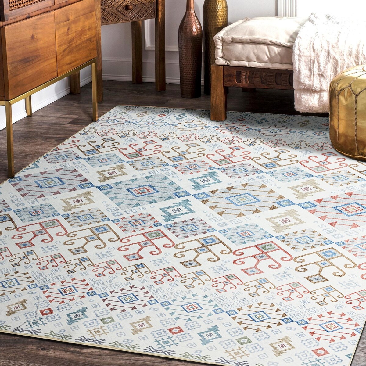 6' x 9'Imitation cashmere carpet For Livingroom（Area Rugs） - 6' x 9'