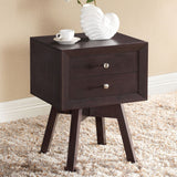 Aisling Fabric King Platform Bed with Bonus Warwick Modern Nightstand