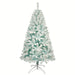 6ft Artificial Christmas Tree with 300 LED Lights and 600 Bendable Branches