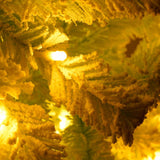6ft Artificial Christmas Tree with 300 LED Lights and 600 Bendable Branches