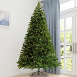 6ft Pre-Lit Artificial Christmas Tree with Foldable Stand