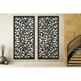 6ft x 4ft Free Standing Laser Cut Metal Screen Panel Privacy Stand
