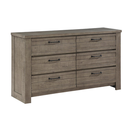 6x Drawers Metal Hardware Wooden Bedroom Furniture
