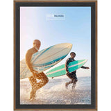 6x12 Traditional Complete Wood Picture Frame with UV Acrylic, Foam Board Backing, & Hardware