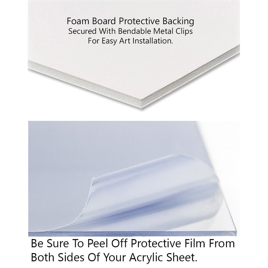 6x12 Traditional Complete Wood Picture Frame with UV Acrylic, Foam Board Backing, & Hardware