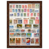 6x12 Walnut Shadowbox Frame - Interior Size 6x12 by 1 Inch Deep - This Walnut Frame Is Made to Display Items Up To 1 Inch Deep