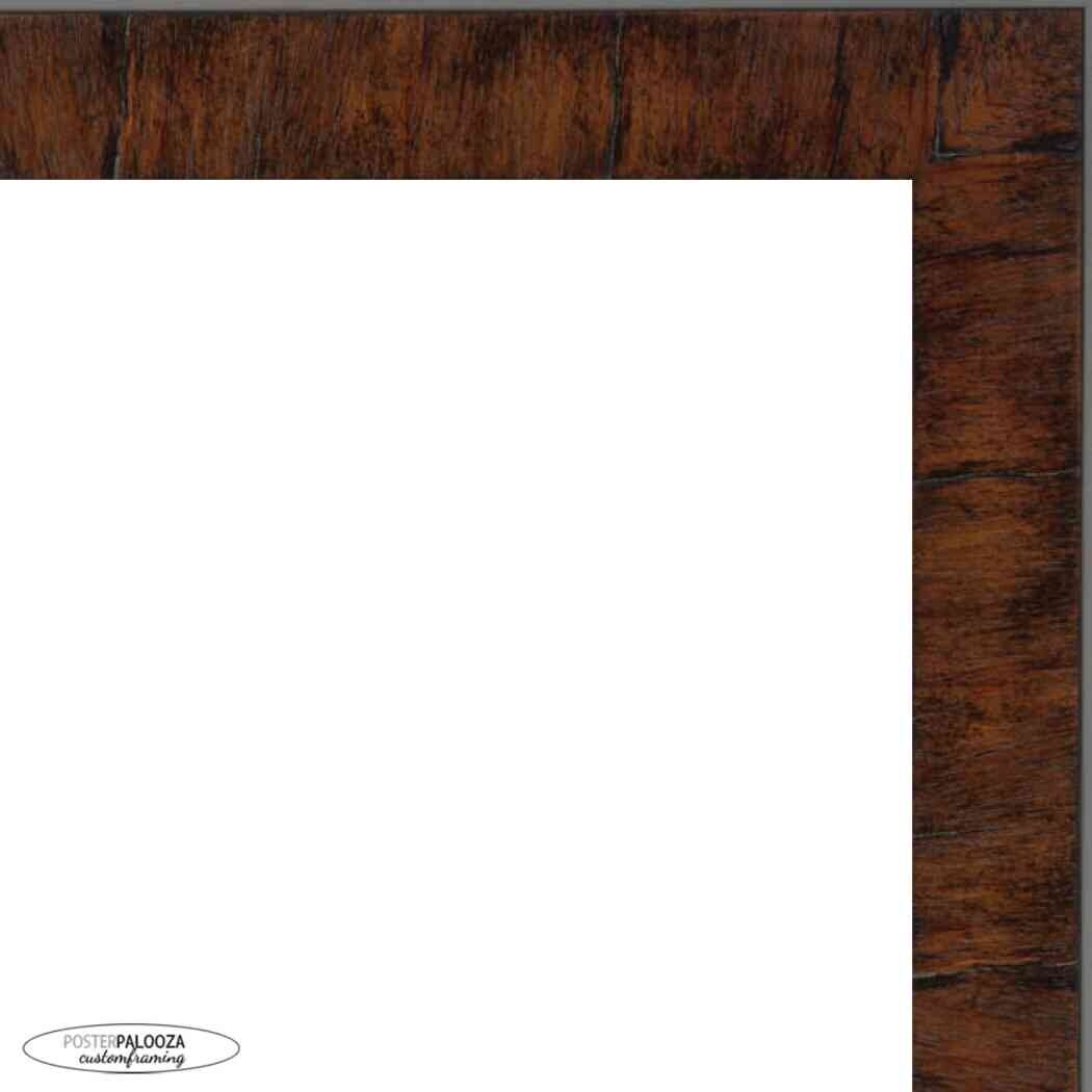 6x12 Walnut Shadowbox Frame - Interior Size 6x12 by 1 Inch Deep - This Walnut Frame Is Made to Display Items Up To 1 Inch Deep