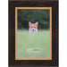 6x8 Traditional Black Complete Wood Picture Frame with UV Acrylic, Foam Board Backing, & Hardware