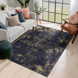 6x9 Area Rugs Machine Washable Rugs Living Room Rugs for Bedroom Laundry Room Kitchen Non Slip Carpet Abstract Soft - 6' x 7'