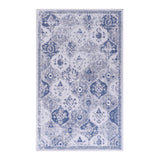 6x9 Area Rugs,Non Slip Floor Carpet,Low Pile Water Repellent,Ultra Soft Faux Wool Vintage Moroccan Rugs for Living Room Bedroom