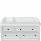 7-Drawer Dresser with Changing Topper