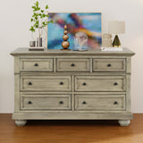 7-Drawer Dresser with Changing Topper