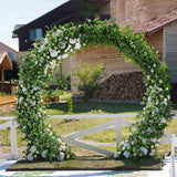 7 Feet Artificial Greenery Garland Fake Leaf Vines for Hanging Decor - 360pc