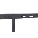 7-Leg Heavy Duty Queen Bed Frame with Center Support & Locking Wheel