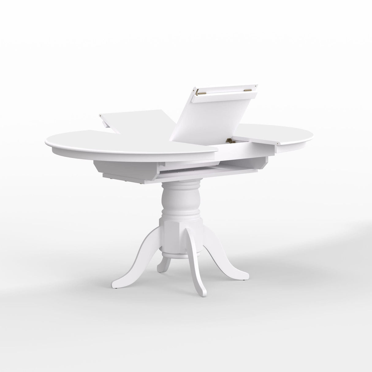 7-Piece Dining Set, Oval Butterfly Leaf Table and Cross Back Chairs