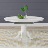 7-Piece Dining Set, Oval Butterfly Leaf Table and Cross Back Chairs