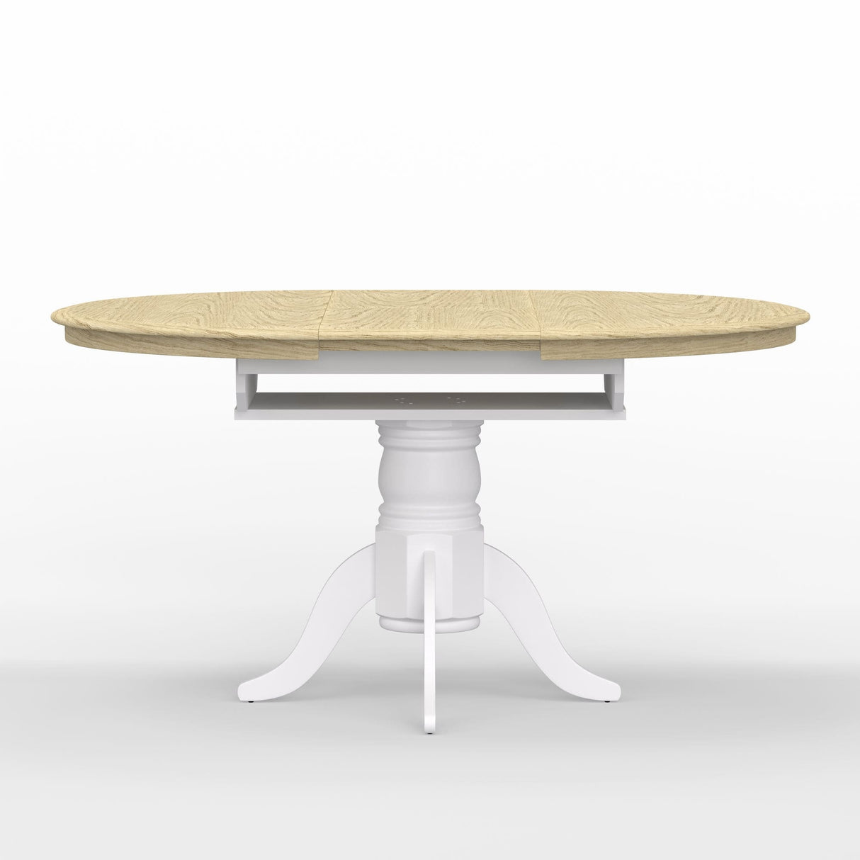 7-Piece Dining Set, Oval Butterfly Leaf Table and Cross Back Chairs